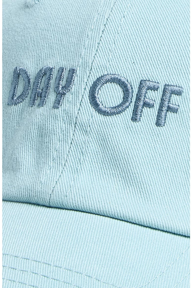 Day Off Canvas Baseball Cap, Alternate, color, BLUE