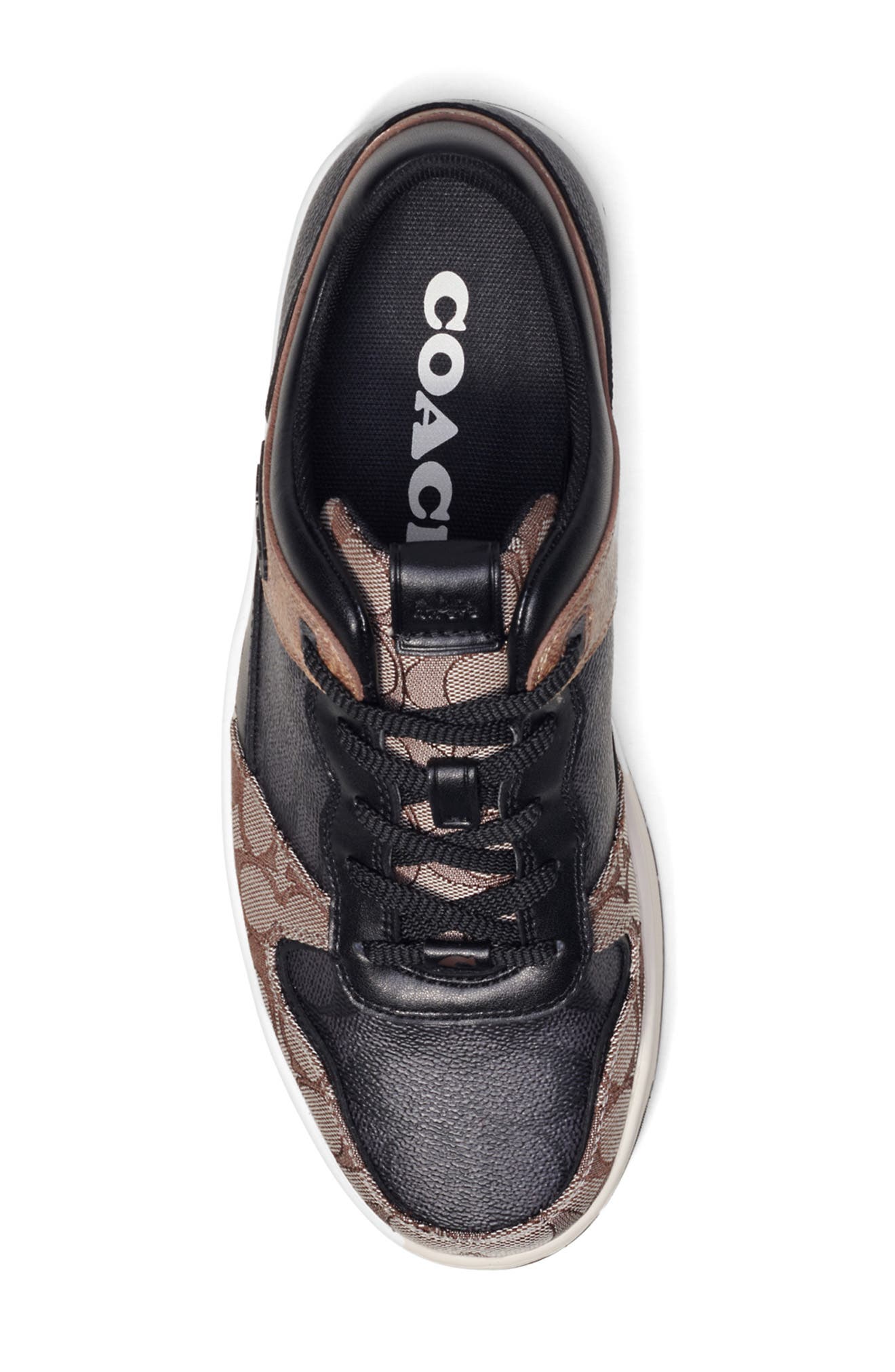 COACH C201 Signature Sneaker, Alternate, color, 