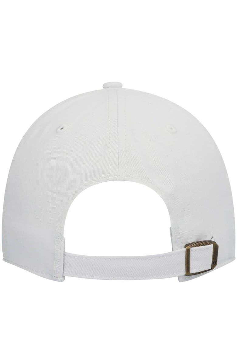 '47 Women's '47 White Carolina Panthers Miata Clean Up Logo Adjustable Hat, Alternate, color, White