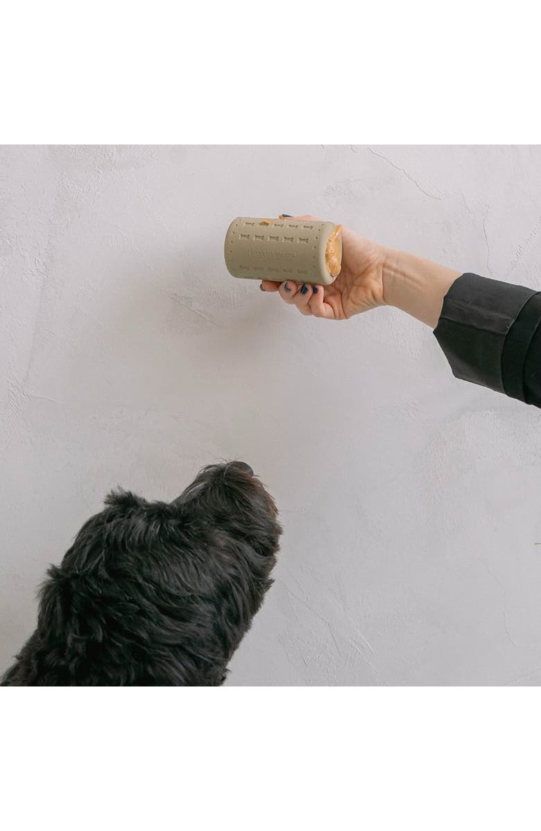 Dexypaws Power Duo Set, Geometric Kong and Cylinder 2 Piece Dog Chew Toys, Alternate, color, Multicolored