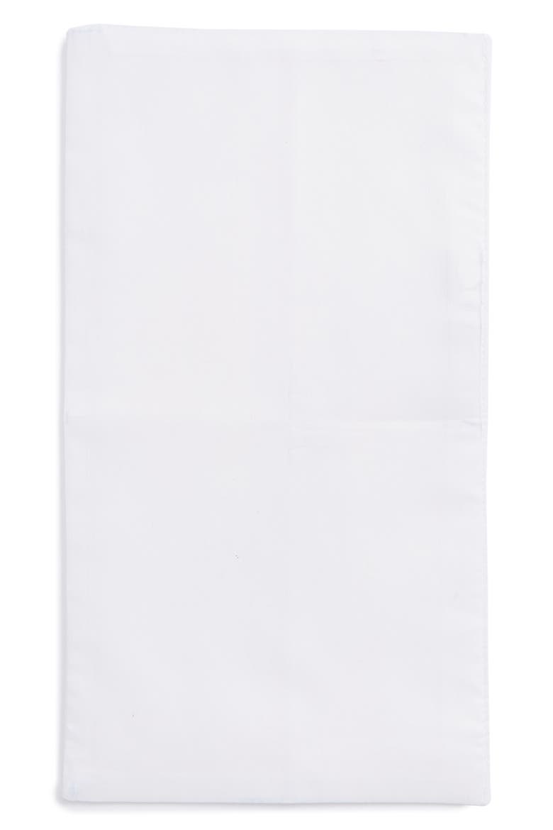 Men's Shop The Perfect Pre-Folded Pocket Square, Alternate, color, WHITE