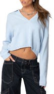EDIKTED Marcie Oversize Crop Sweater