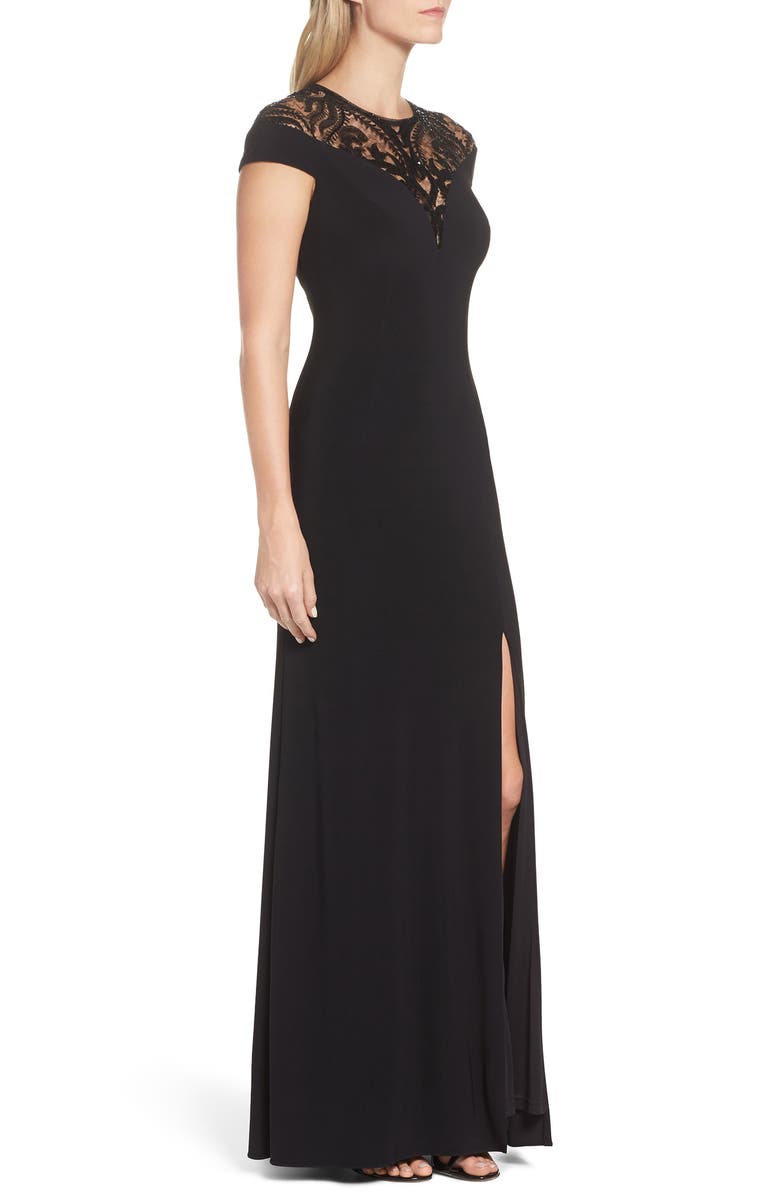 Adrianna Papell Sequin Embellished Gown, Alternate, color, 