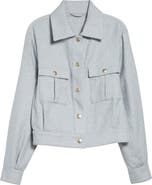 Eleventy Tweed Snap Jacket