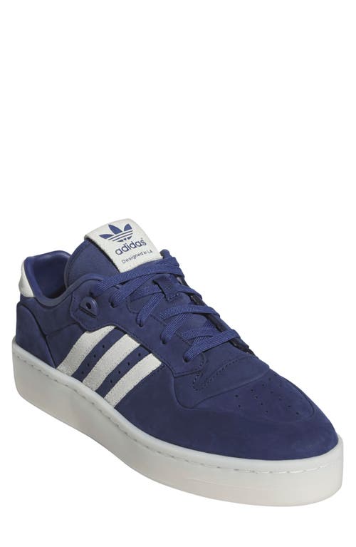 Adidas Originals Gazelle Sneakers In Navy In Dark Blue/ivory/ivory