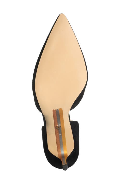 Sam Edelman Jaina Suede D'orsay Pump In Black