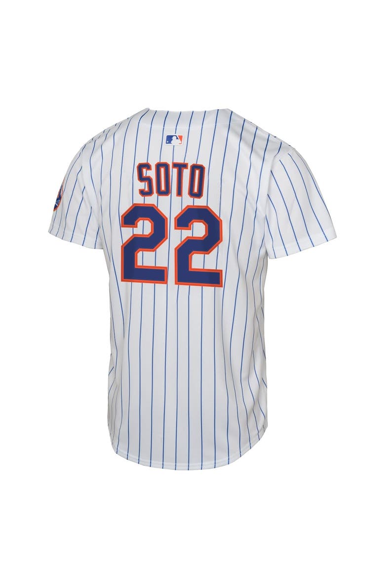 Youth Nike Juan Soto White New York Mets Home Limited Player Jersey, Alternate, color, White