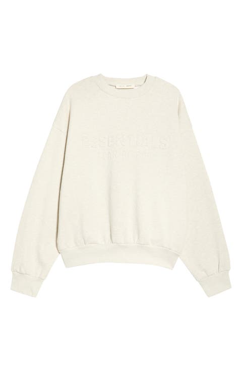 Classic Fit Logo Crewneck Sweatshirt