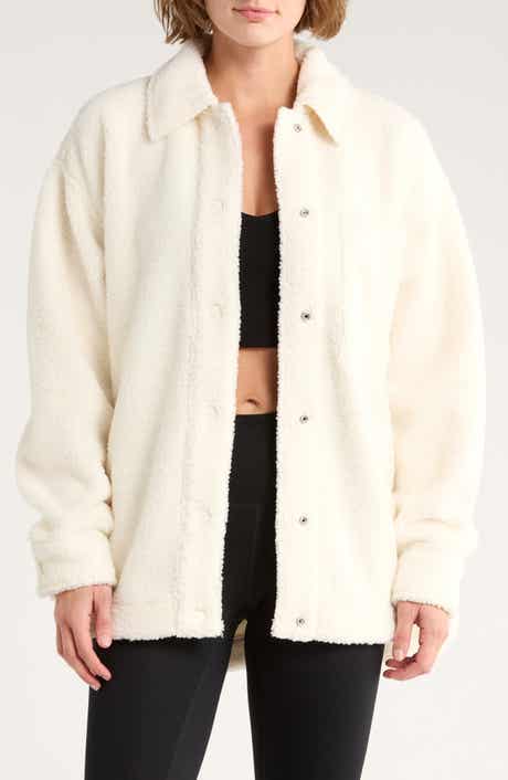 Z by Zella Chalet Bouclé Shirt Jacket