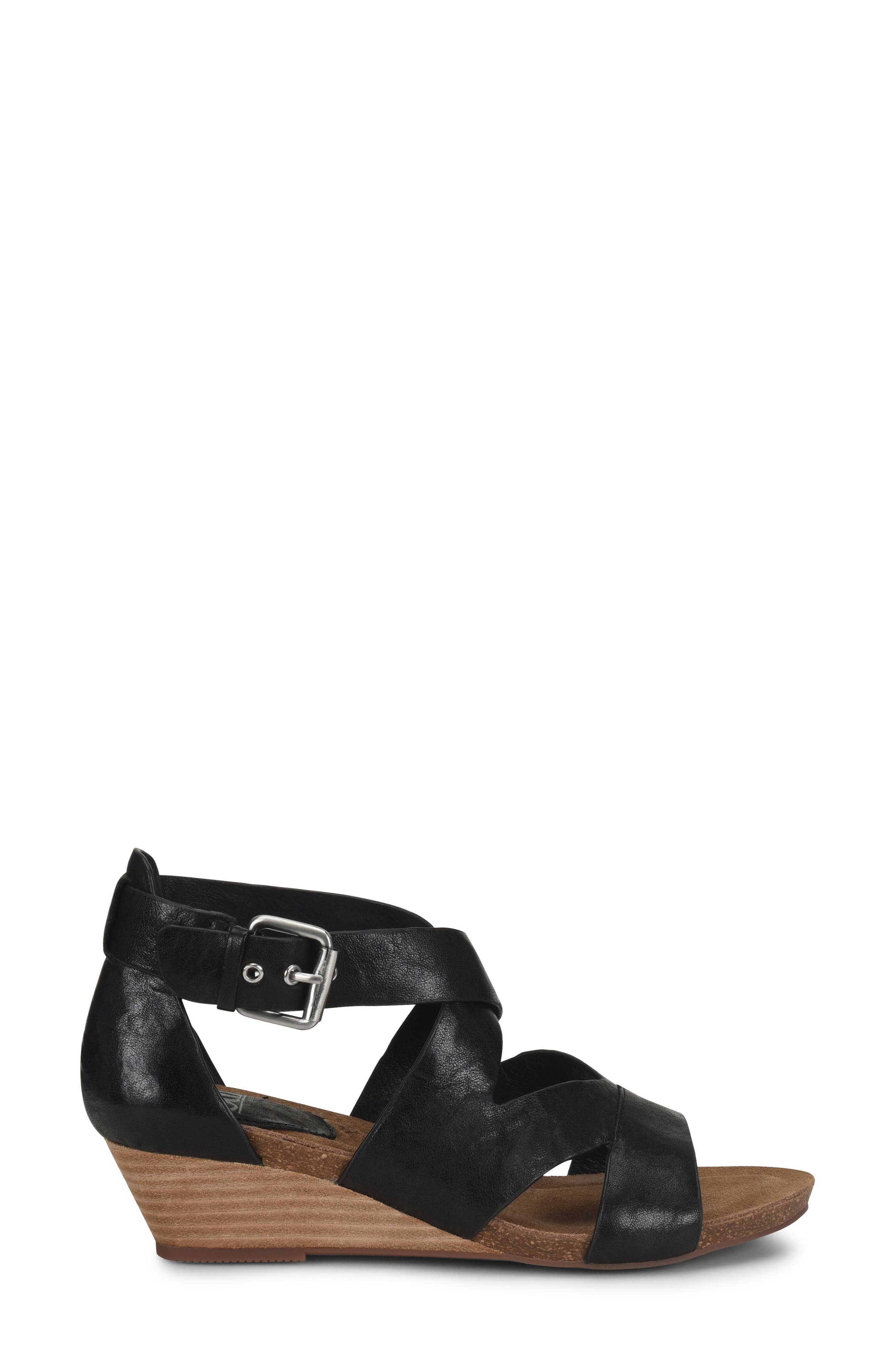 Söfft Vara Wedge Sandal, Alternate, color, 