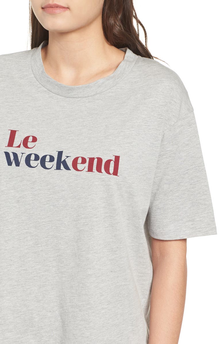 Ten Sixty Sherman Le Weekend Tee, Alternate, color, 