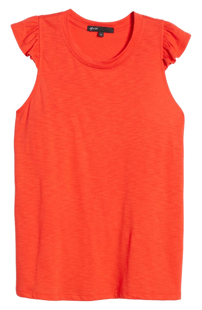 GIBSONLOOK Gibson x Hi Sugarplum! Bonita Ruffled Tank, Alternate, color, 