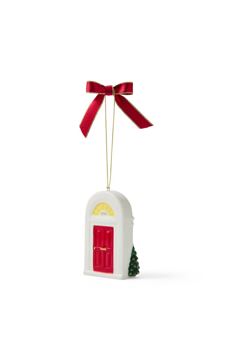 Christmas Tree First Home Door Ornament Dated 2026, Alternate, color, Multi