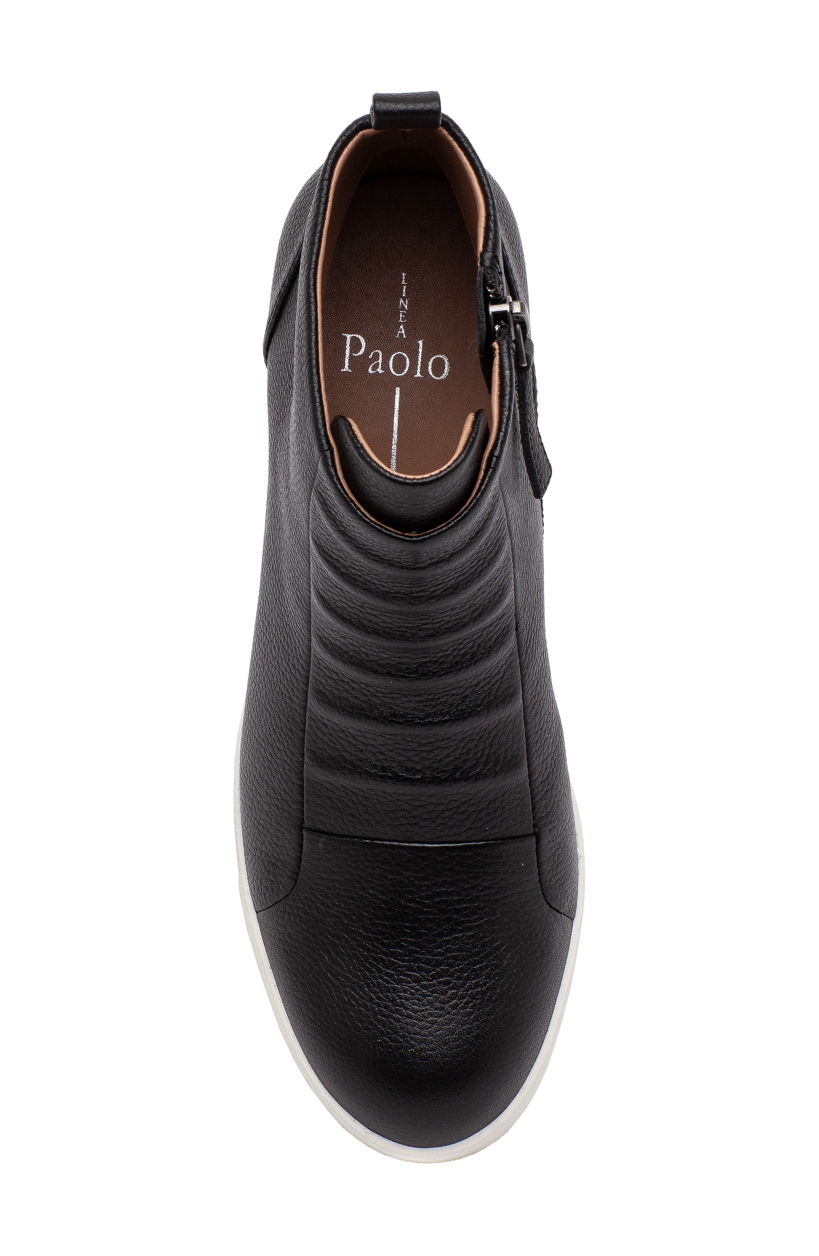 Linea Paolo Ashley High Top Wedge Sneaker Boot, Alternate, color, 