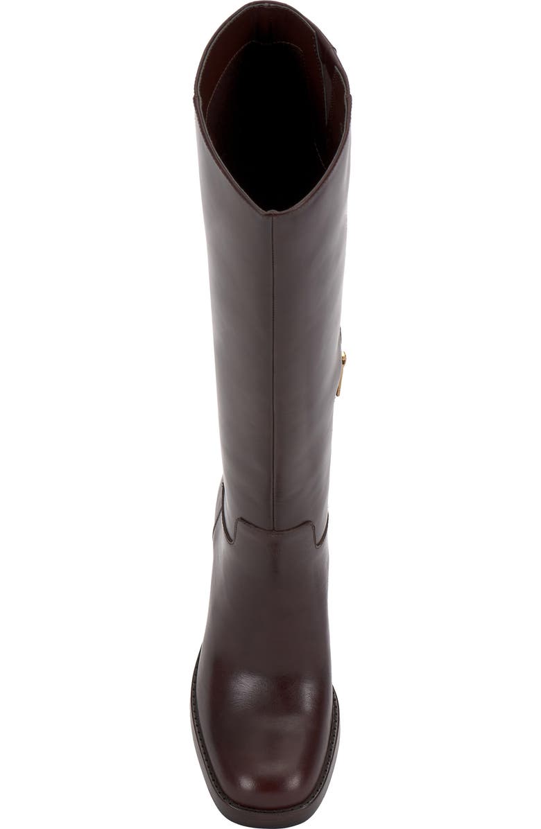 Vince Camuto Gibi Knee High Boot, Alternate, color, Rich Mahogan Wstltr