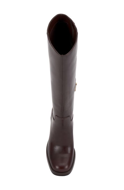 Vince Camuto Gibi Knee High Boot In Burgundy