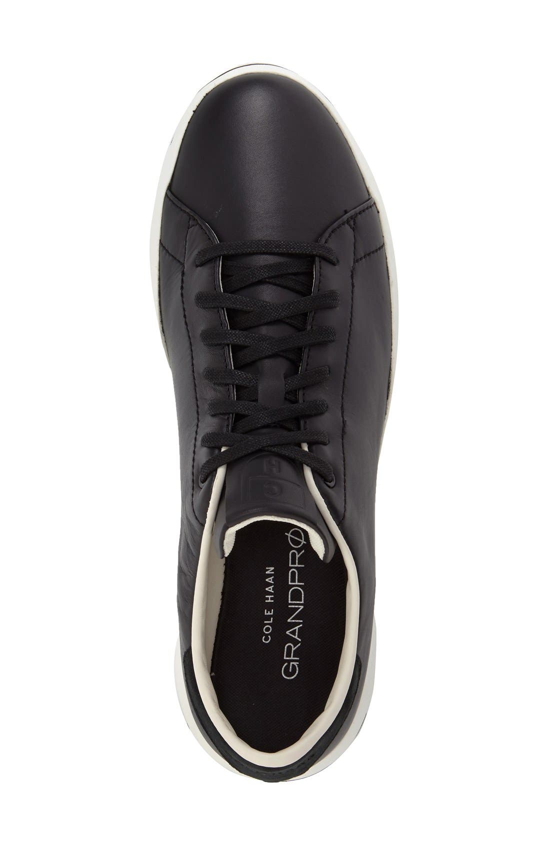 GrandPro Tennis Sneaker, Alternate, color, BLACK