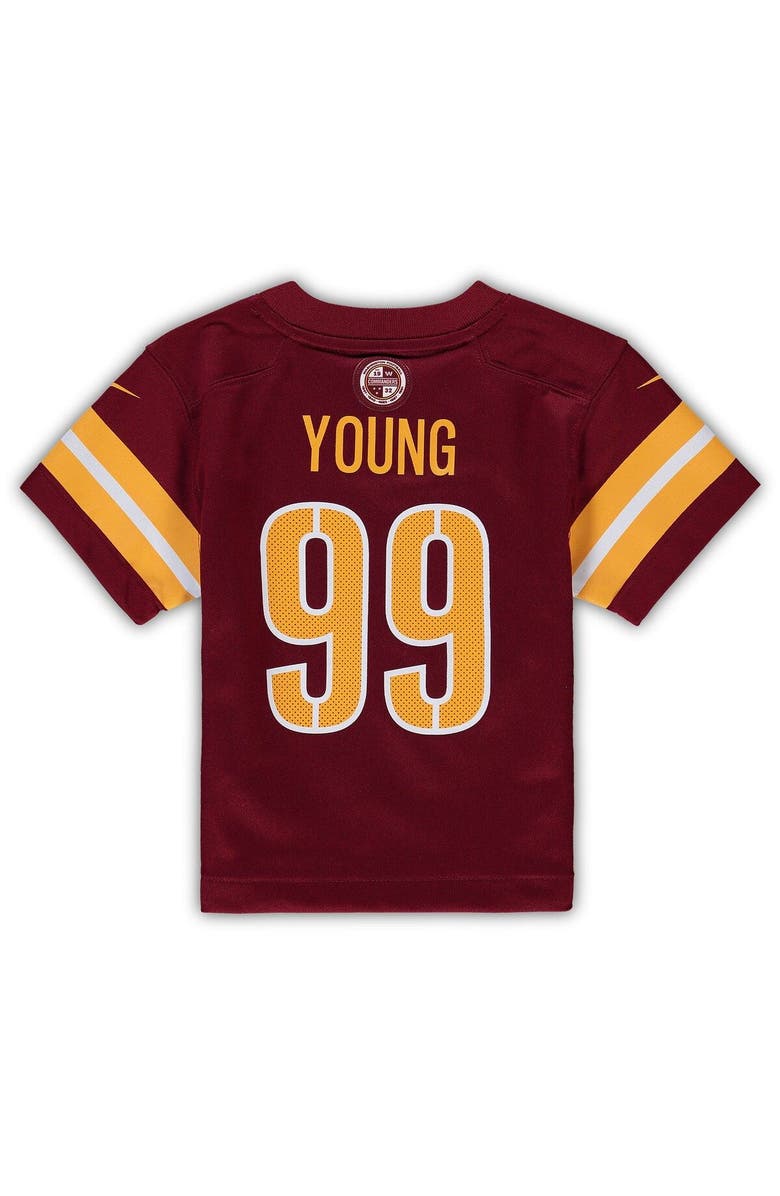 Nike Toddler Nike Chase Young Burgundy Washington Commanders Game Jersey, Alternate, color, 