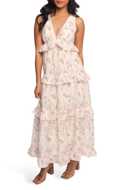 Willis Floral Ruffle Maxi Dress