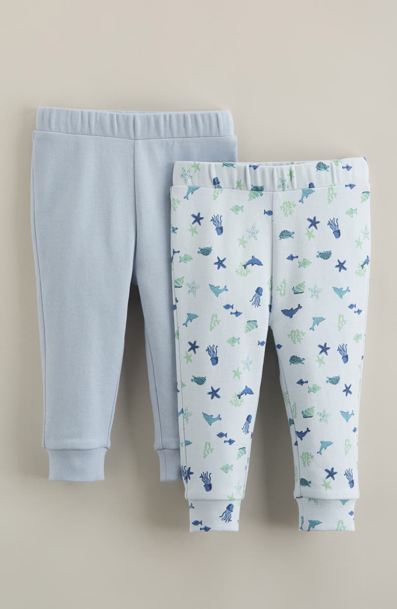 Nordstrom Assorted 2-Pack Cotton Joggers, Main, color, Blue Marine Pack