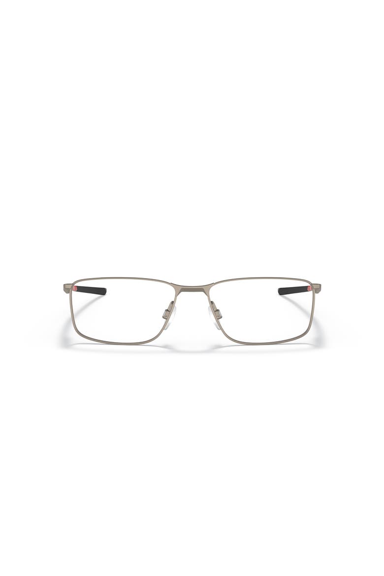 55mm Rectangle optical glasses, Alternate, color, Silver