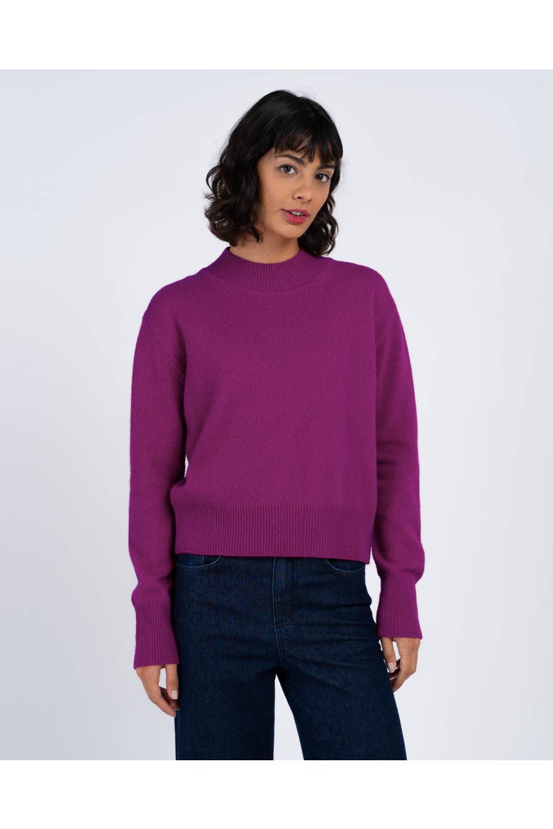 Tina Merino Sweater, Main, color, Dahlia