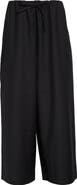 TOTEME Wide Leg Wool Drawstring Dinner Trousers