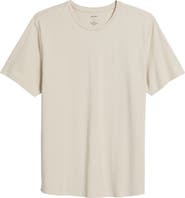 Open Edit Crewneck Stretch Cotton T-Shirt