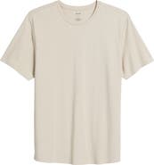 Open Edit Crewneck Stretch Cotton T-Shirt