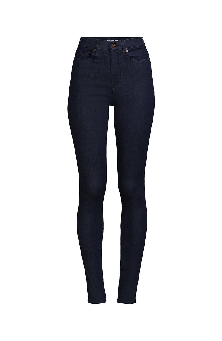 Lands' End High Rise Adaptive Lycra Skinny Jeans, Alternate, color, River Rinse