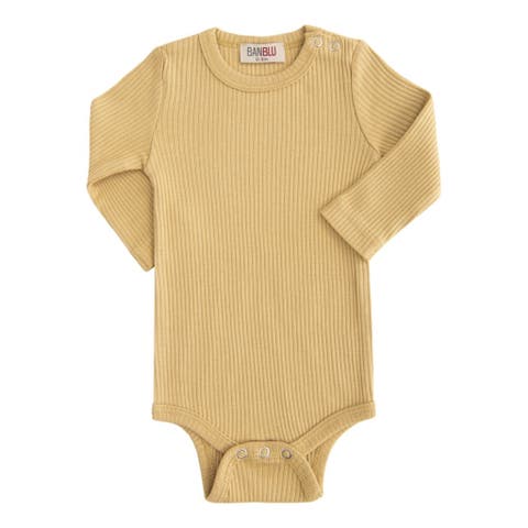 Long Sleeved Modal Bodysuit (Baby)