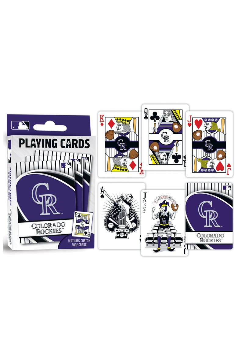 Colorado Rockies Playing Cards, Alternate, color, Multicolor