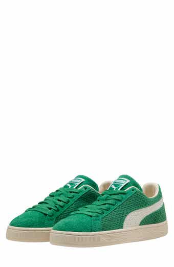 Suede Crochet Sneaker