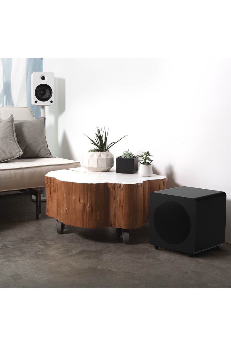 SUB8 8" Sealed Powered Subwoofer, Alternate, color, Matte Black