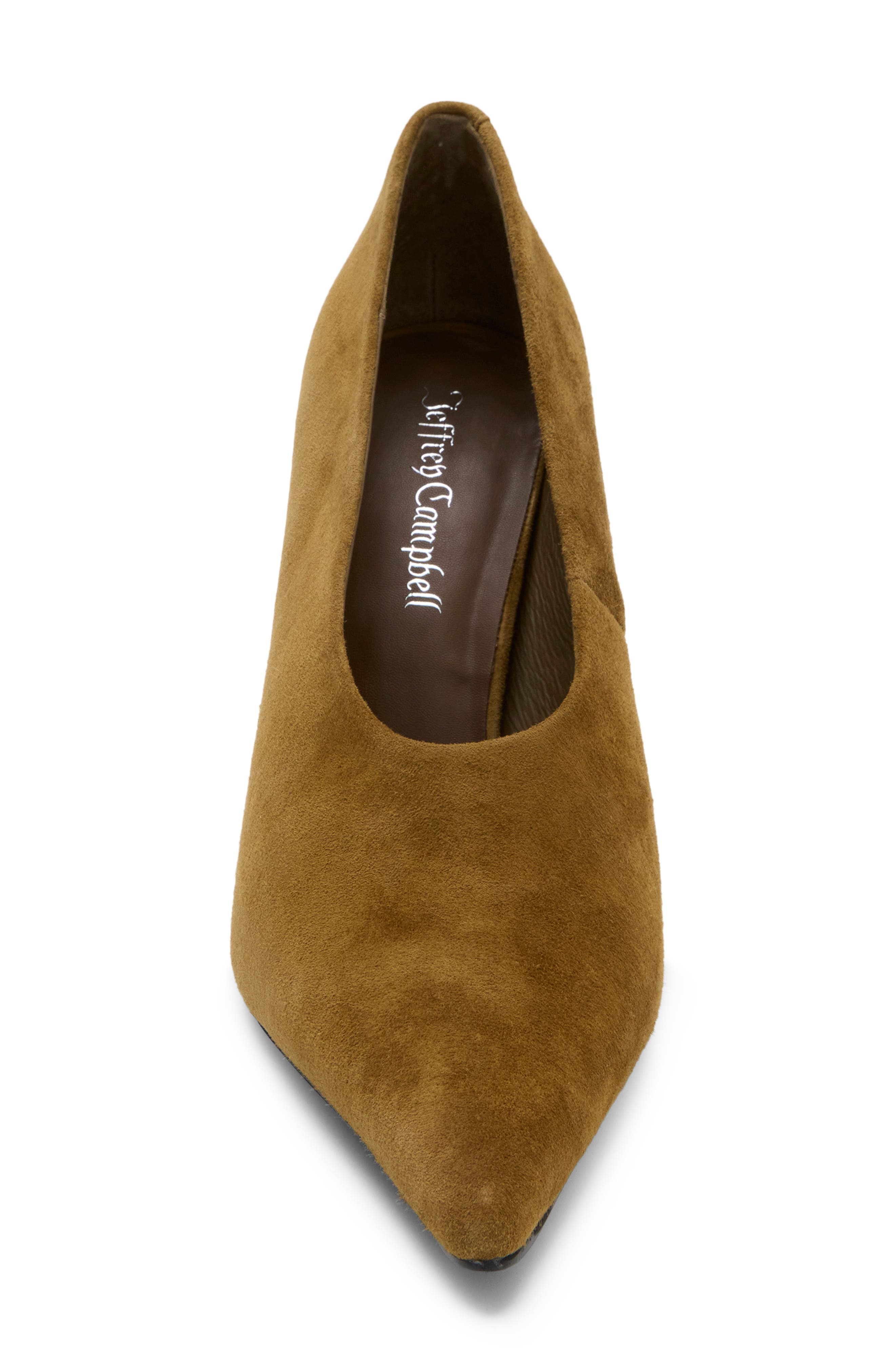 Le Chat Pointed Toe Pump, Alternate, color, TAN SUEDE