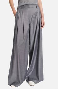 TWP Next Didi Wool Blend Wide Leg Pants