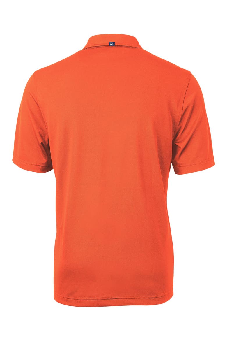Virtue Piqué Recycled Blend Polo, Alternate, color, COLLEGE ORANGE