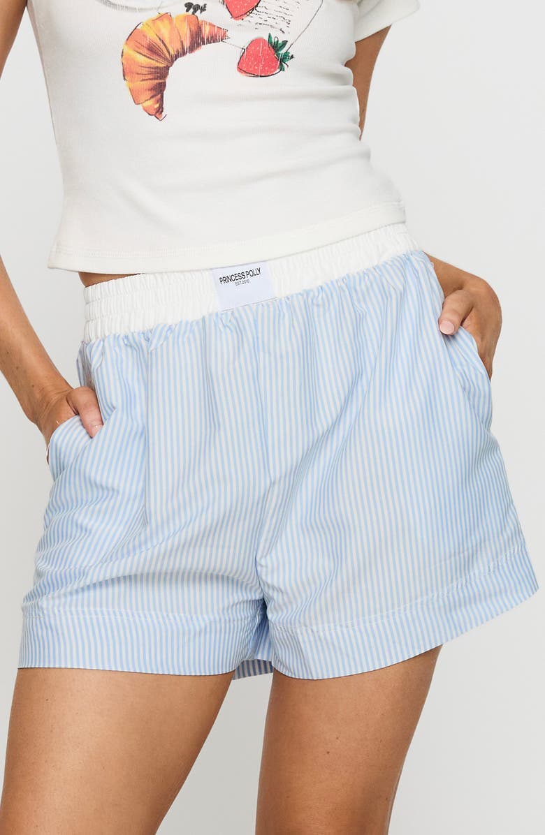 Princess Polly Early Riser Sleep Shorts, Main, color, 