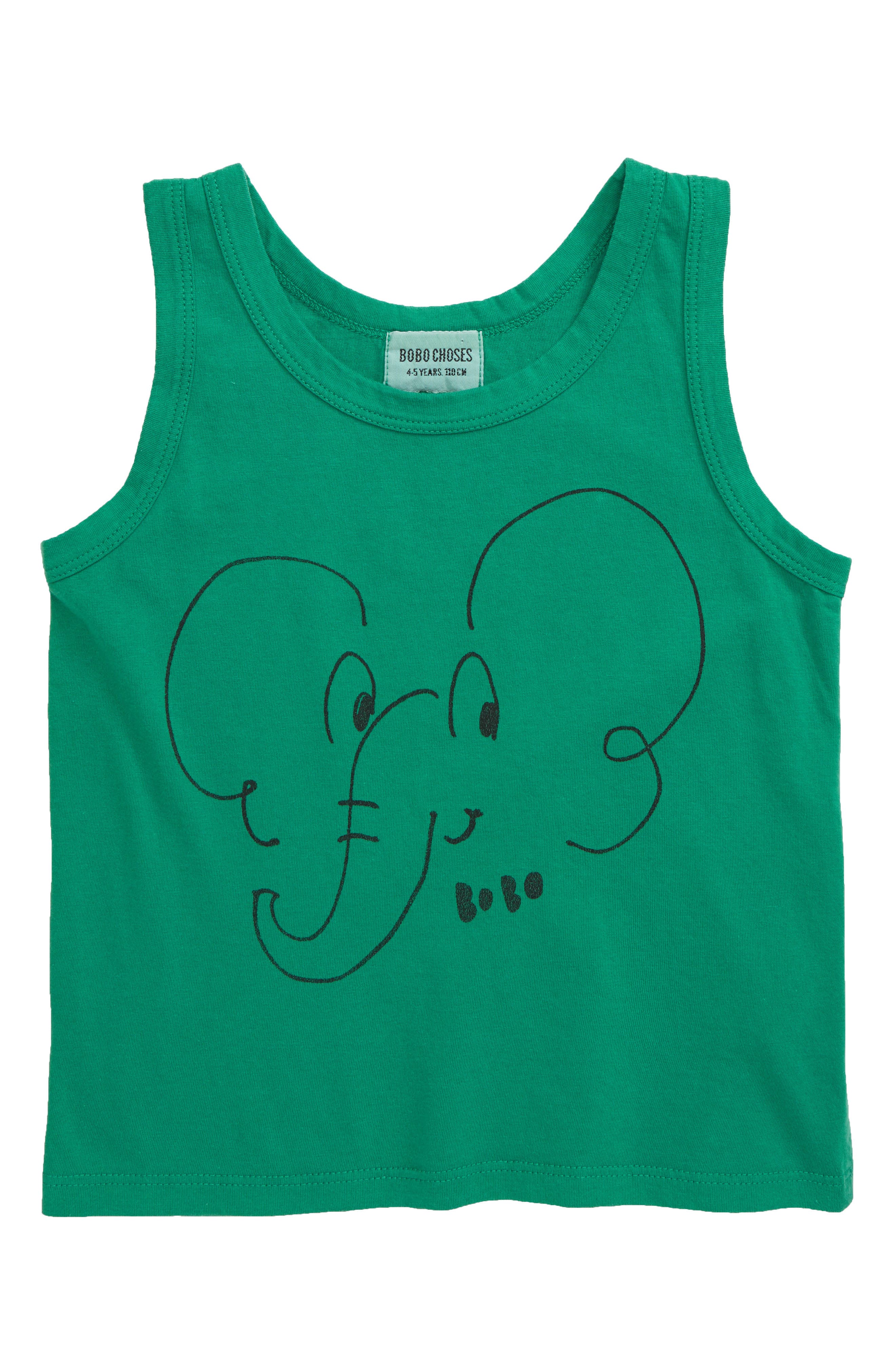 Bobo Choses Elephant Graphic Organic Cotton Tank (Men) | Nordstrom