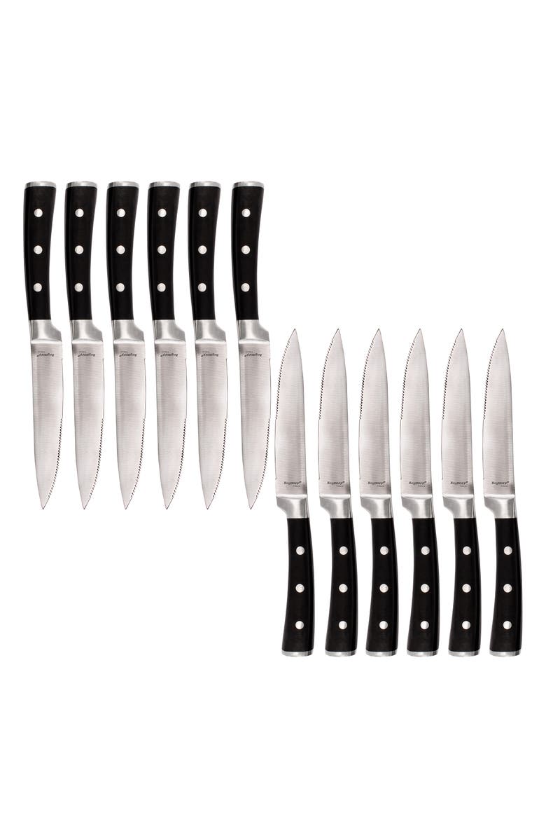 BergHOFF 12-Piece Knife Set, Main, color, Black