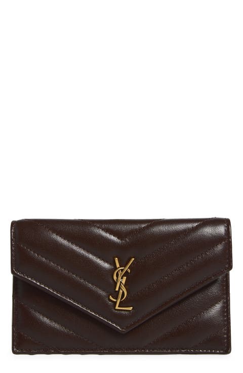 Cassandre Matelass Leather Card Case