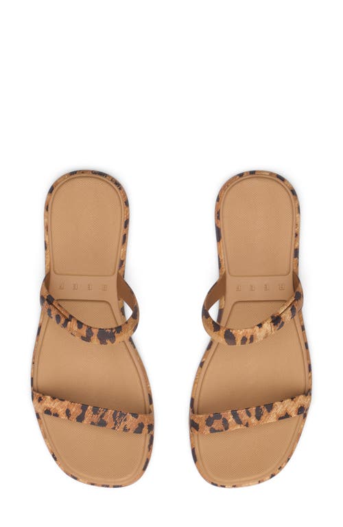 Reef Water Willow Marina Slide Sandal In Brown