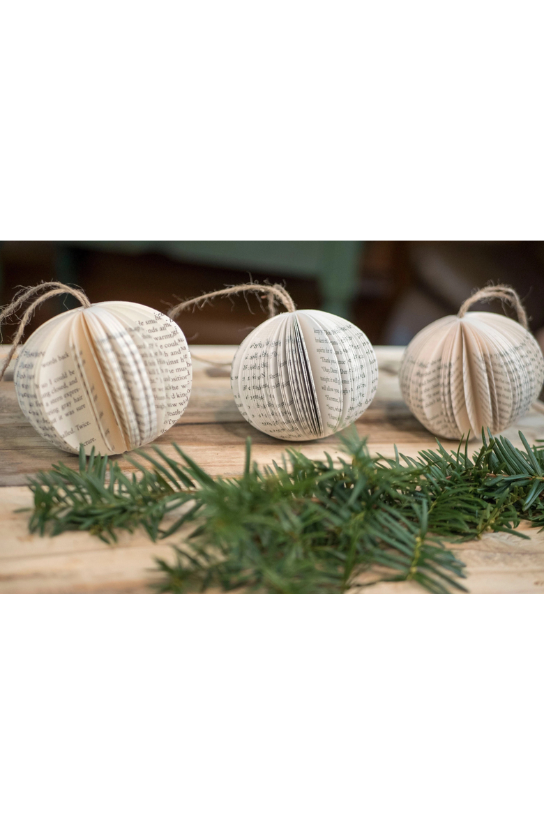 Root to Vine Book Ornament- Set of 3, Alternate, color, Multicolour