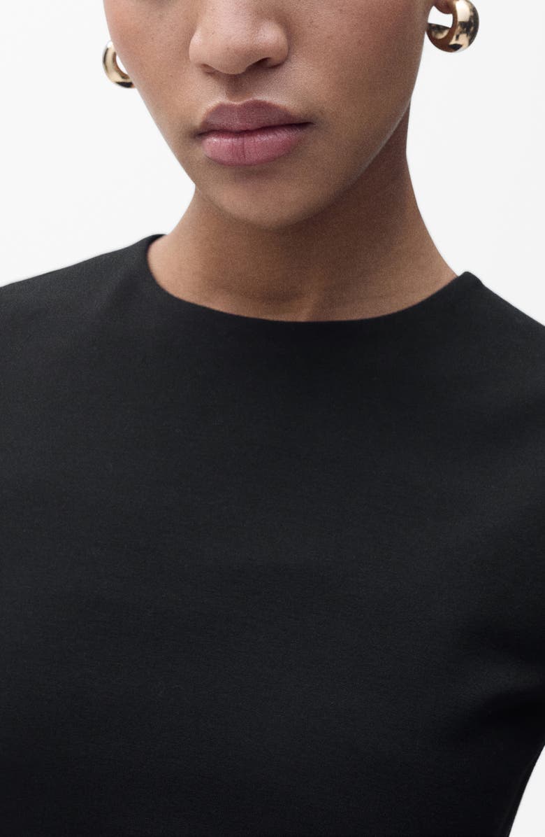 MANGO Sleeveless Top, Alternate, color, Black