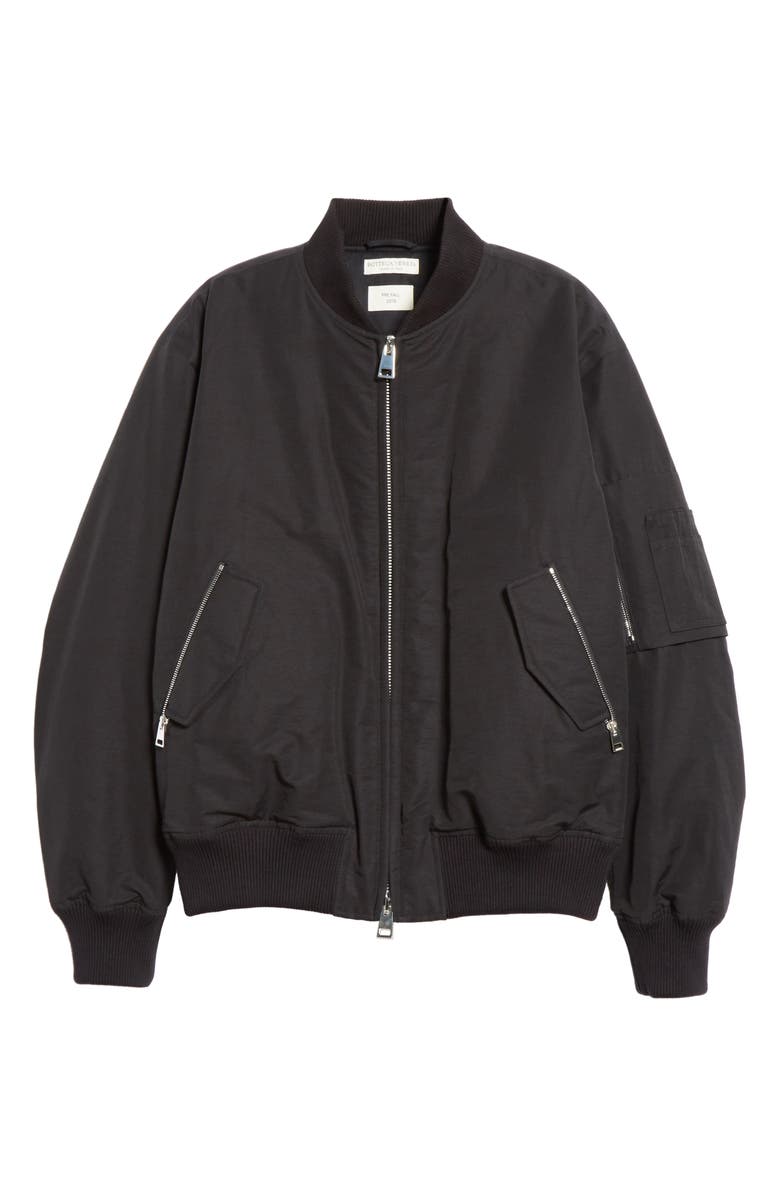 Bottega Veneta Bomber Flight Jacket, Alternate, color, 