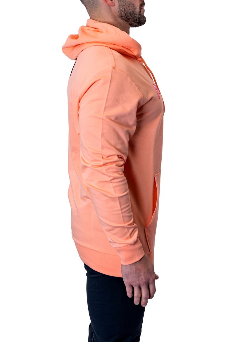 TrueColors Embroidered Logo Hoodie, Alternate, color, PINK