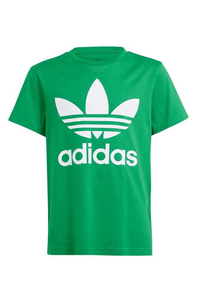 adidas Kids' Lifestyle Trefoil Graphic T-Shirt, Main, color,
