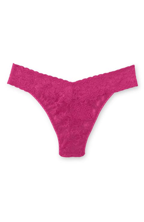Original Rise Lace Thong