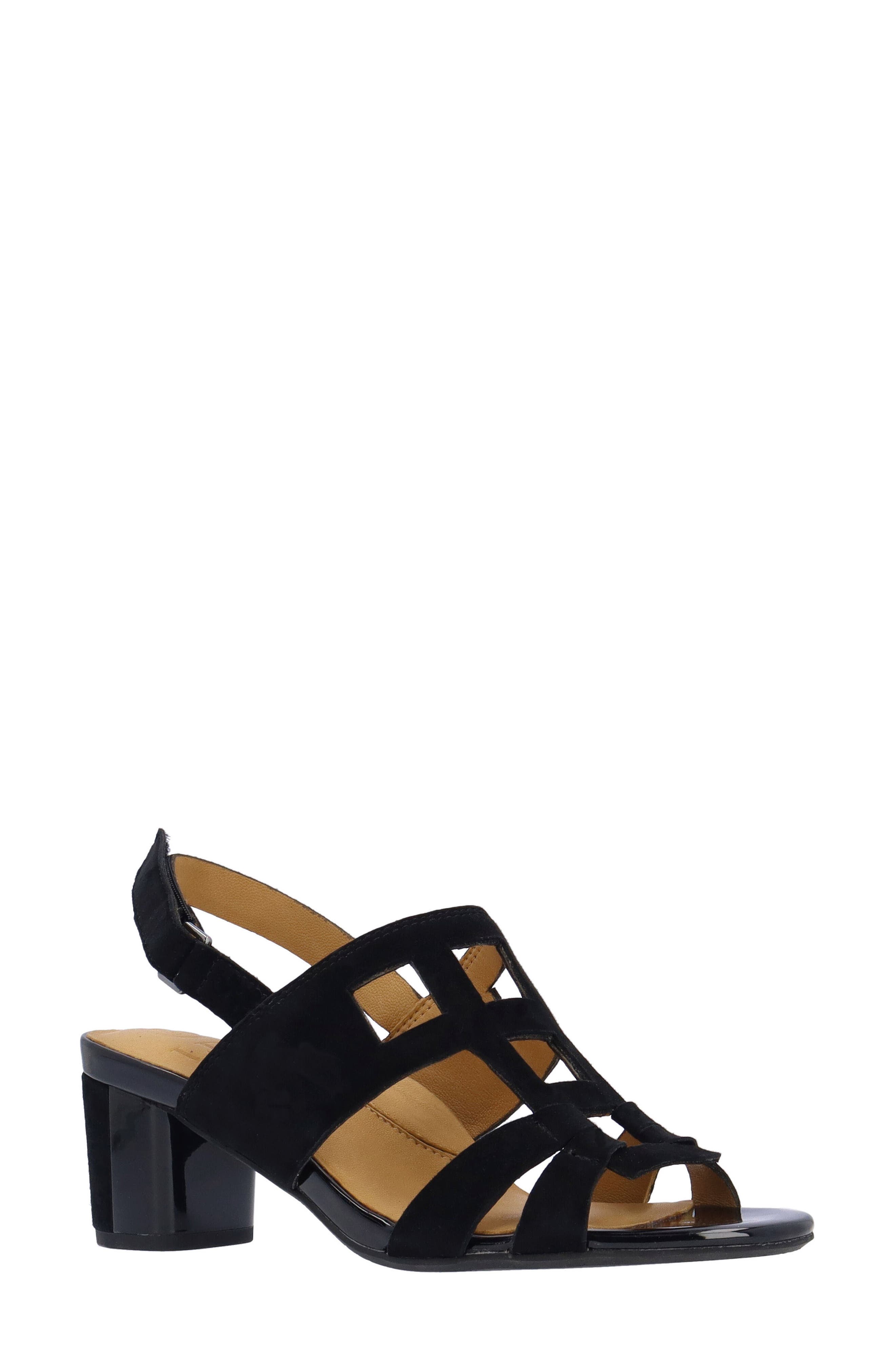 L'Amour des Pieds Marise Slingback Sandal, Main, color, Black
