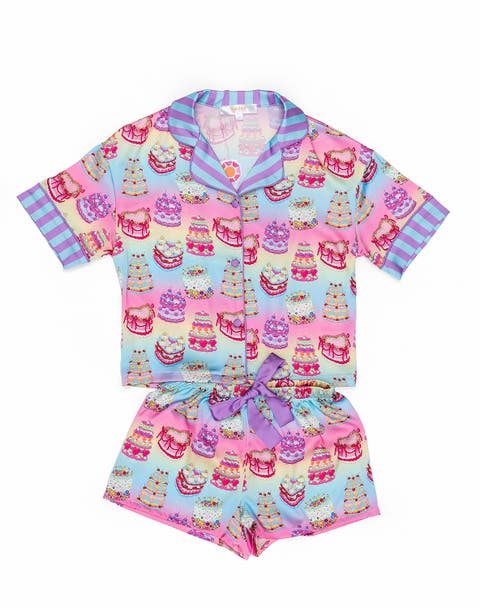 Silky It's My Party Short Sleeve Short Set